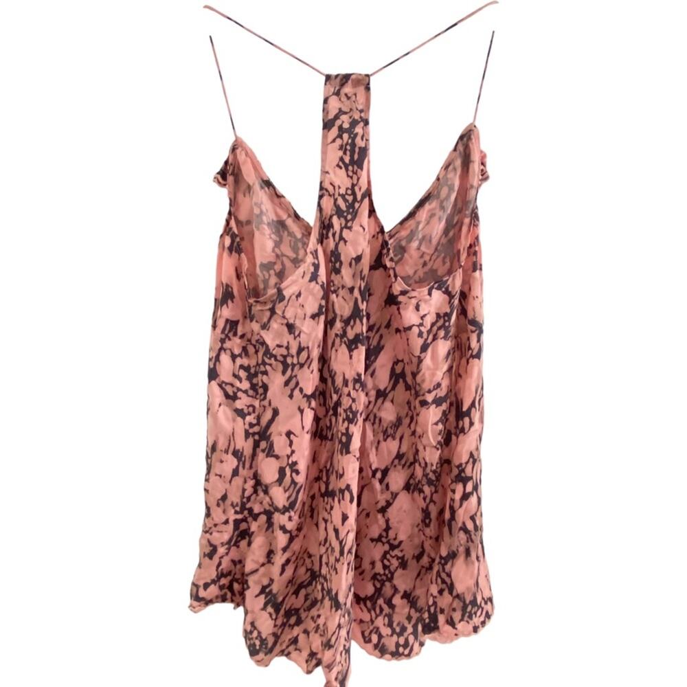 Twenty8twelve by S. Miller Silk tank top sz 8 strappy tie dye